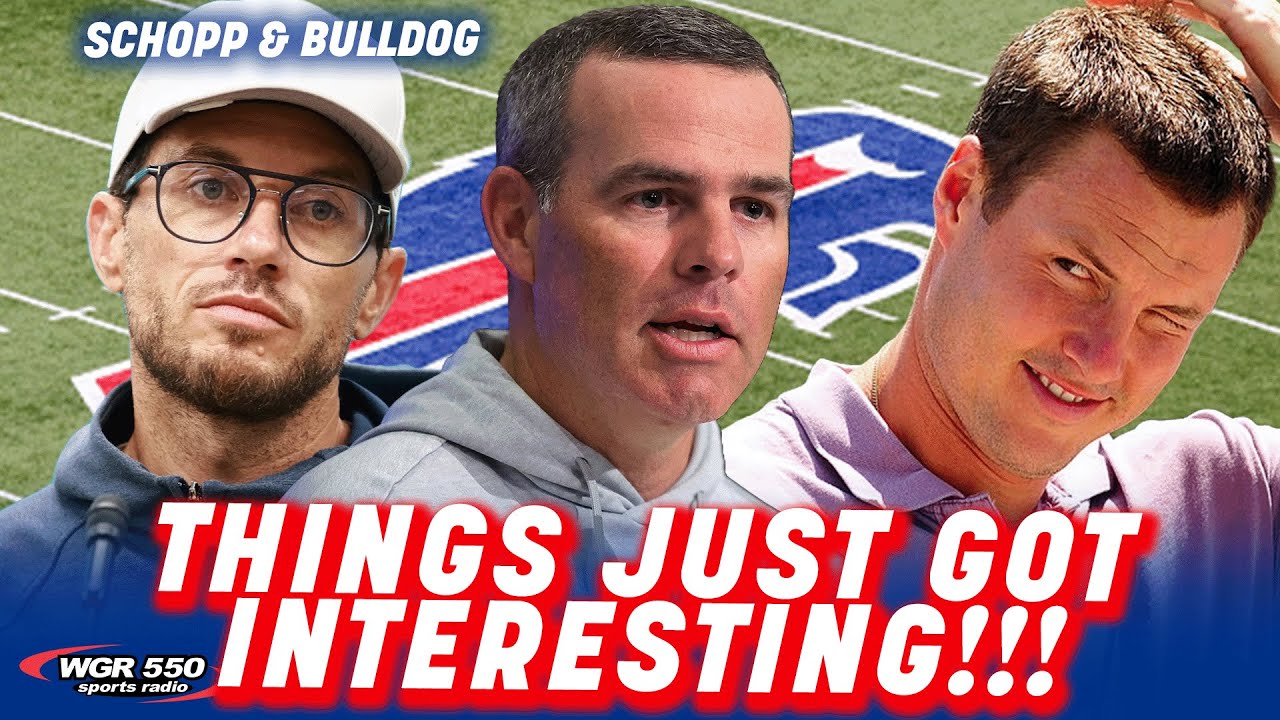 Schopp and Bulldog Share Their Thoughts On The Bills Interviewing Mike McDaniel and Philip Rivers