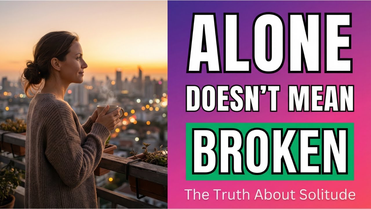 Alone Doesn't Mean Broken: The Truth About Solitude