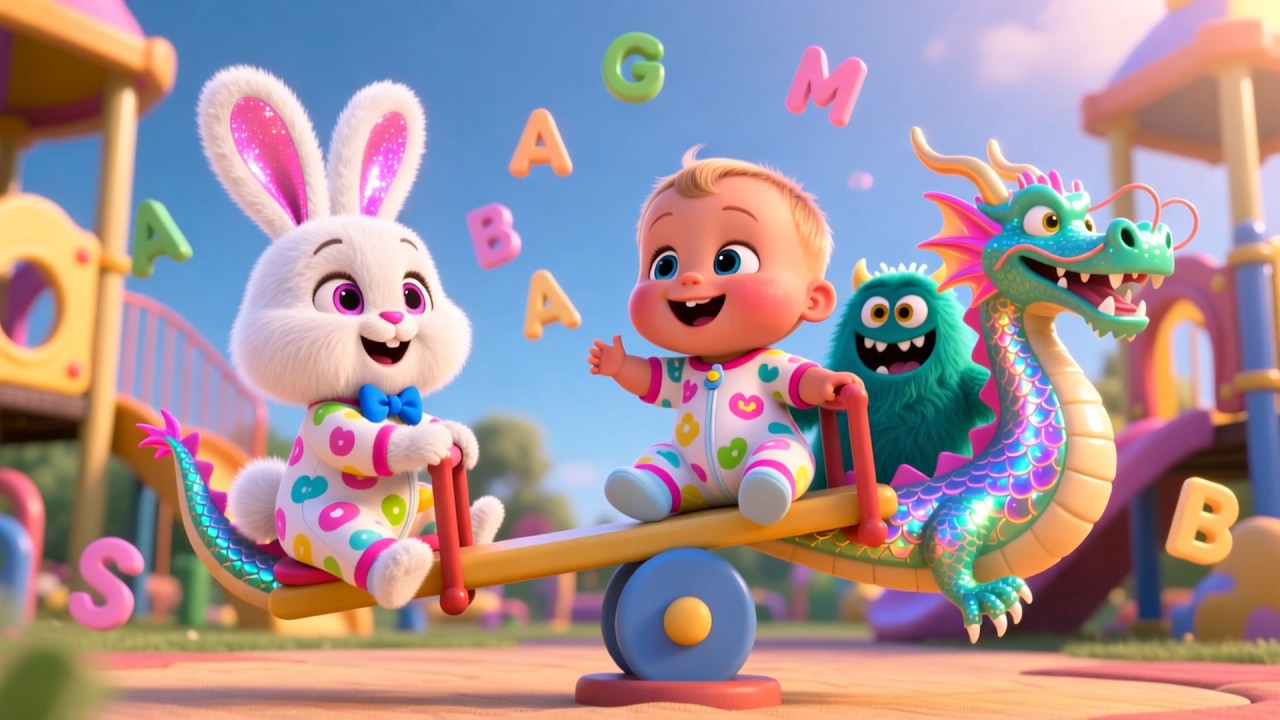 Baby’s Big Playground 🛝 | Fun Learning & Play for Kids | Toddler Adventure Video