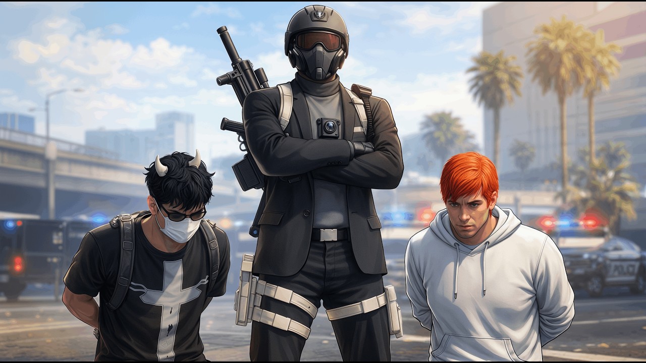 ВЫЧИСЛИЛ НОВЫЙ СОФТ И СПАС ГРАЖДАНСКИХ ОТ ПОХИЩЕНИЯ в GTA 5 RP / MAJESTIC RP