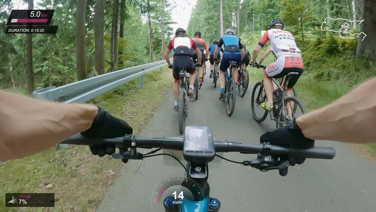 FIRST TIME IN MOUNTAINS. Bike Adventure Szklarska Poręba 2021 Stage 3 / cat. CLASSIC (full on-board)