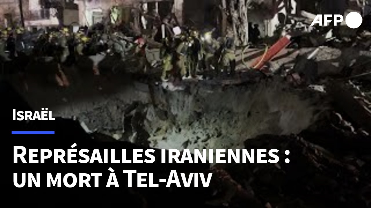 Représailles iraniennes contre Israël: au moins un mort à Tel-Aviv | AFP