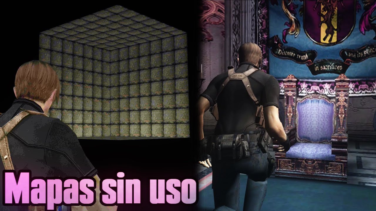 Curiosidades inaccesibles de Resident Evil 4 #2 | Mapas sin uso