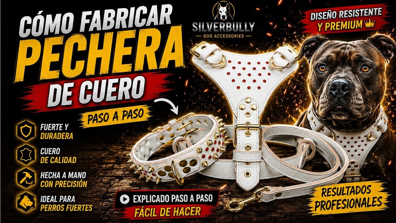 Cómo hacer una Pechera para perro 🐶🐕