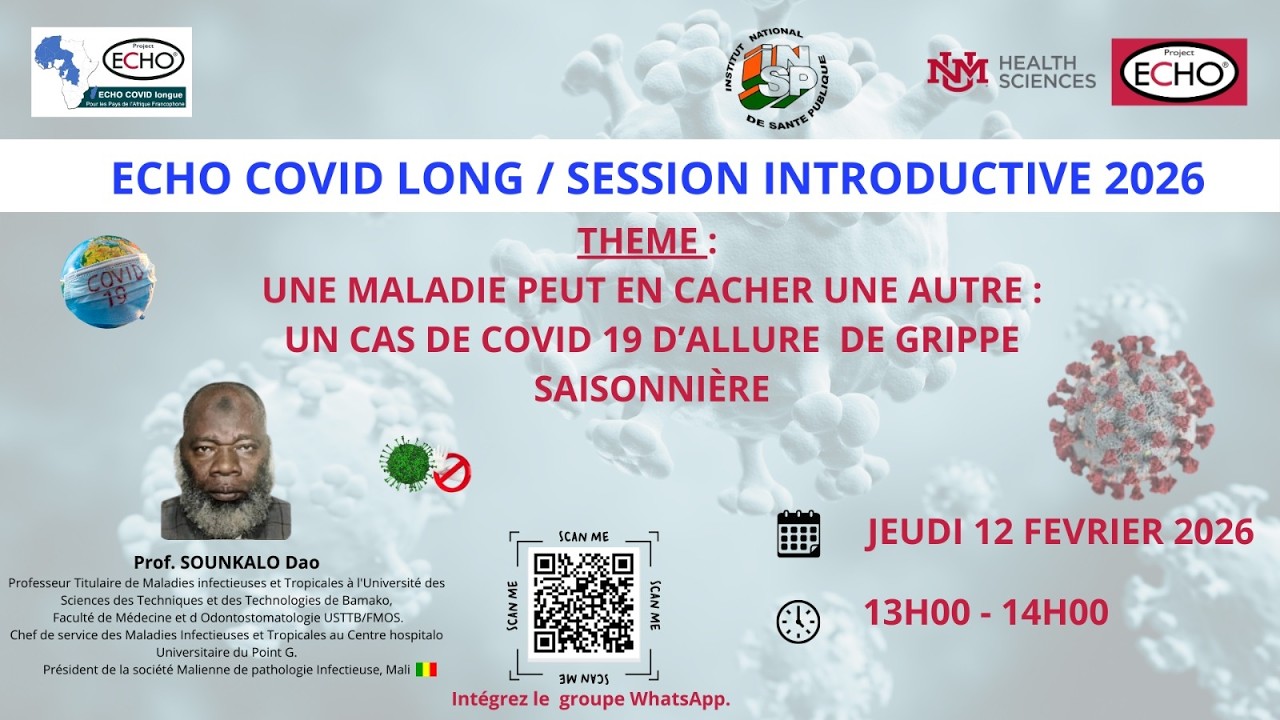 ECHO AFRI FRANCO : CAS DE COVID-19 D'ALLURE DE GRIPPE SAISONNIERE