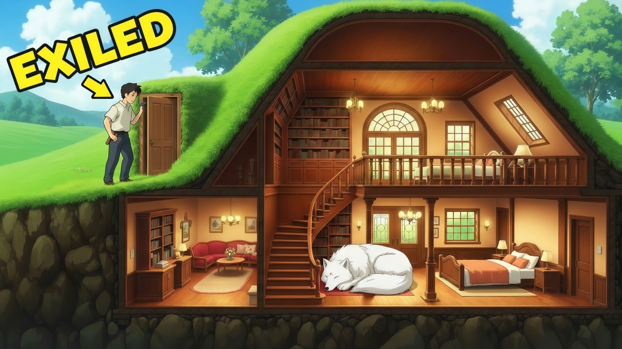 EXILED Carpenter Refused To Suffer And Built A Secret LUXURY Bunker - Manga Recap