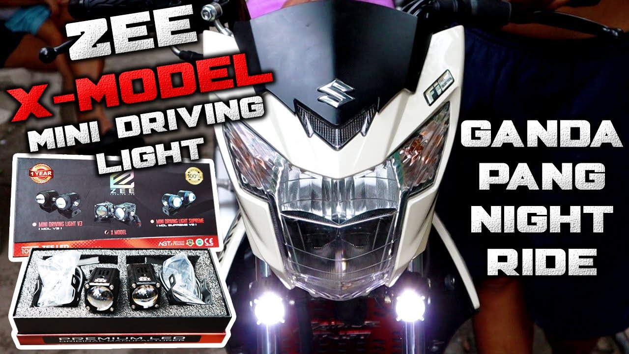 Mini driving light sa aking Raider 150 FI | Zee X Model | Pwede sa lahat ng motor