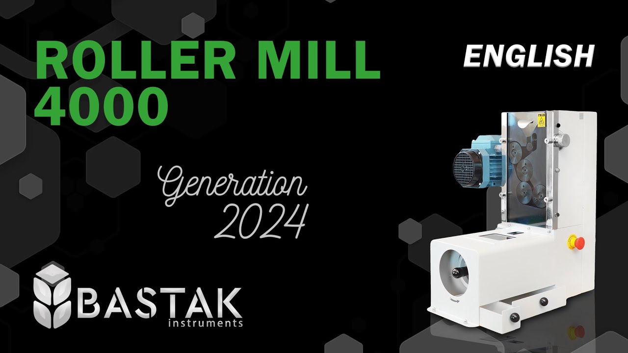 Bastak Instruments Roller Mill 4000 Method Instruction