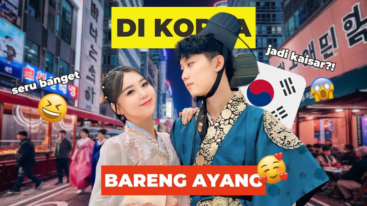 KABUR SAMA AYANG KE KOREA MENGHIBUR AYANG NANGIS !!