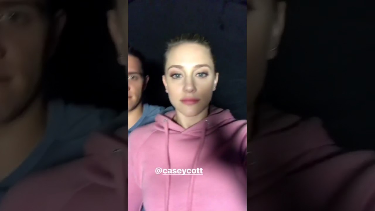 Lili Reinhart Instagram Story Video with Casey Cott / 26/07/17