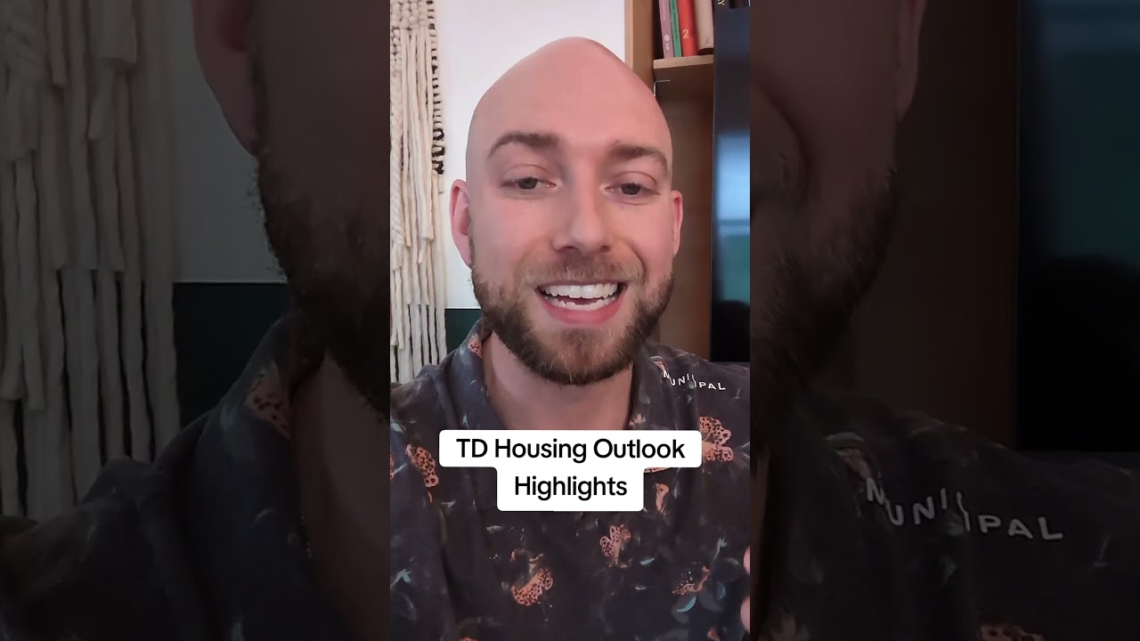 Highlights TD Housing Outlook - Sept 26th 2024 #mortgagenews #canadianhousingmarket