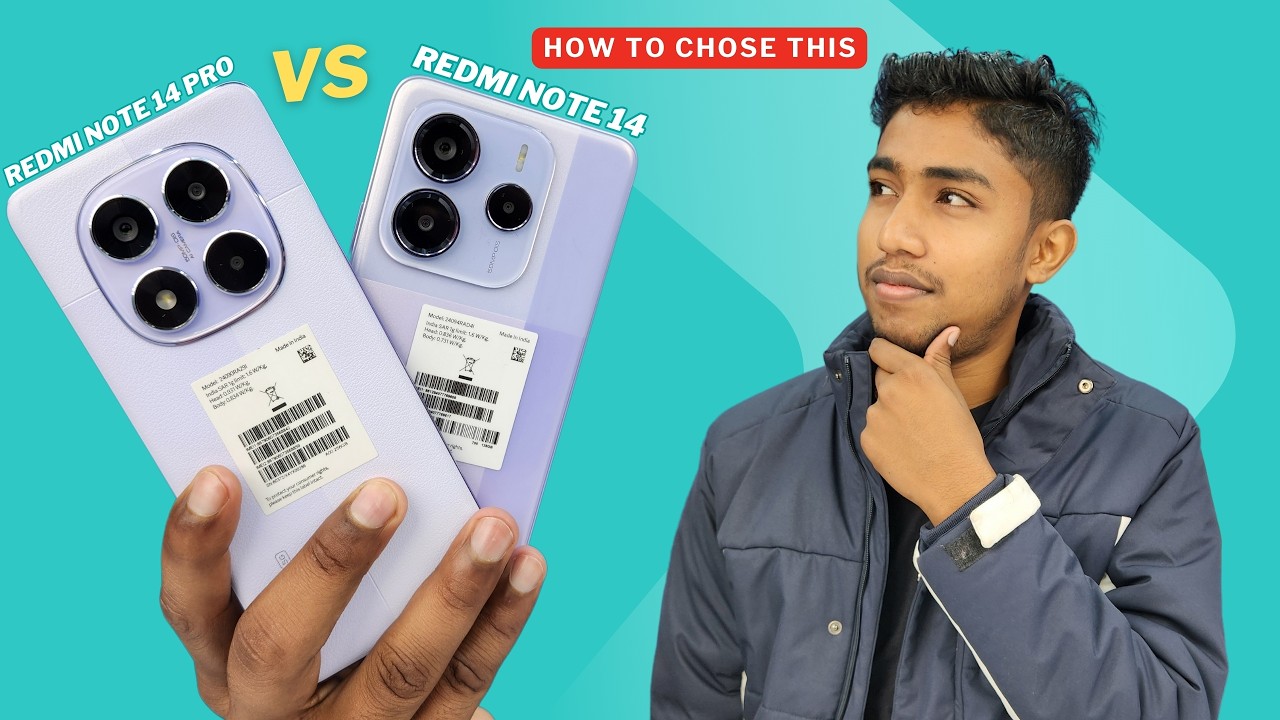 Redmi Note 14 Vs Redmi Note 14 Pro 5G Camera Test & Features !!