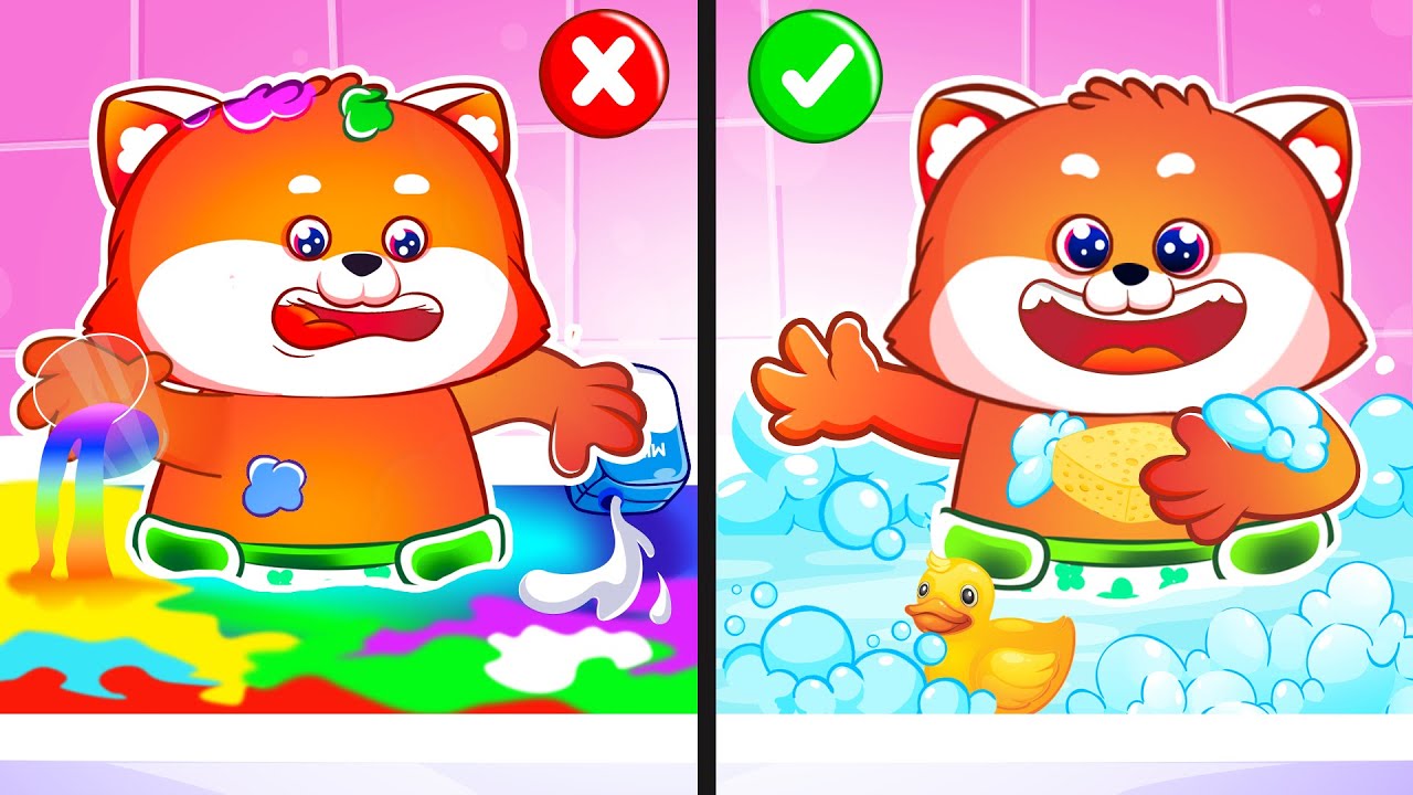 Bubble Bath Song🫧🚿🛁 || + More Lucky Zee Zee Kids Songs & Nursery Rhymes | Video for Kids
