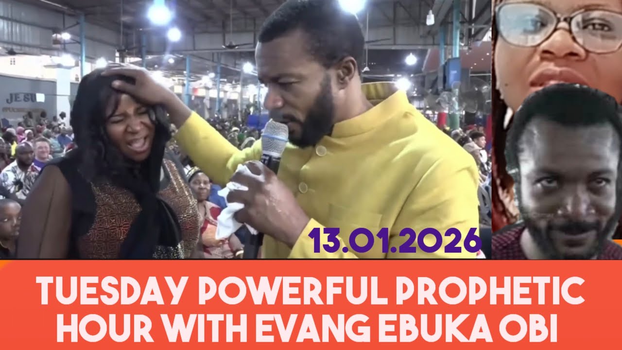 Tuesday powerful prophetic hour with Evang Ebuka Obi#zionprayermovementoutreachlive 