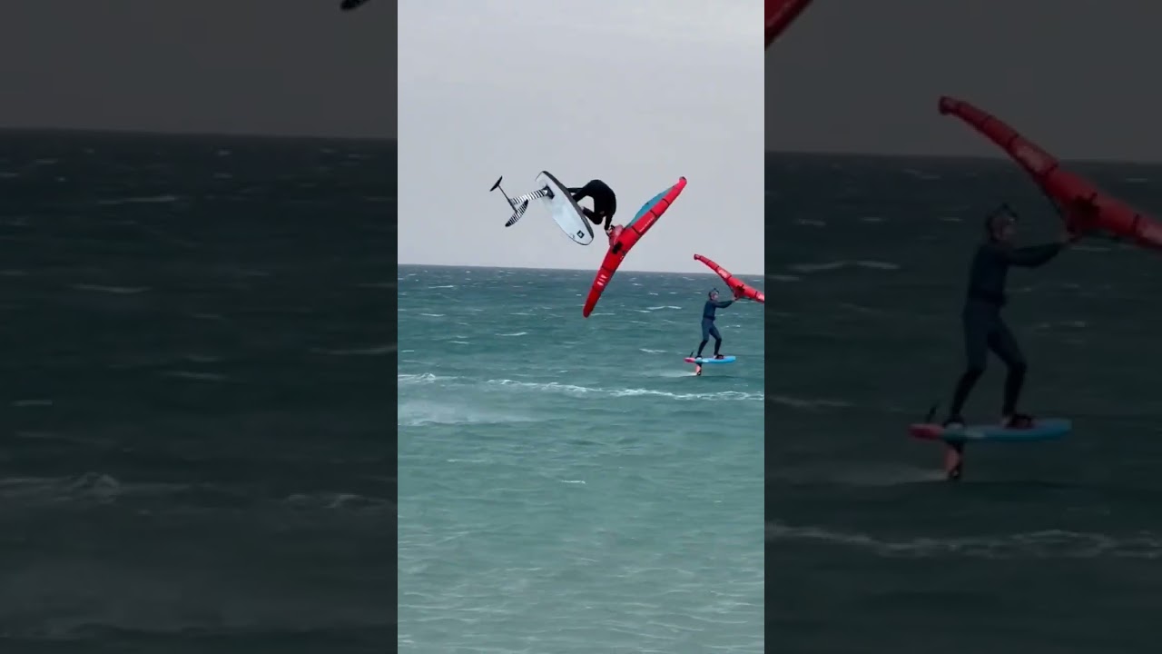 wing foil freestyle ➡️ leucate with Xavi Corr 