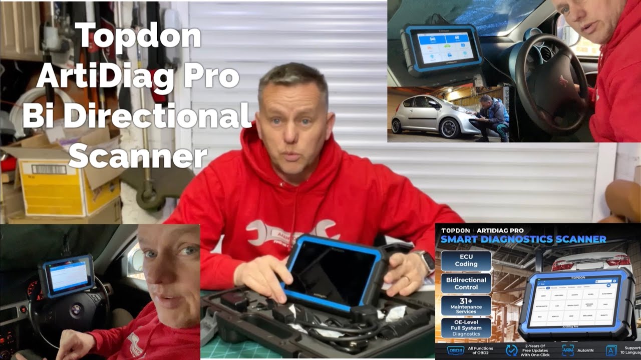 Topdon ArtiDiag Pro Bi-Directional Scanner &ndash; ECU Coding & Body Module Programming