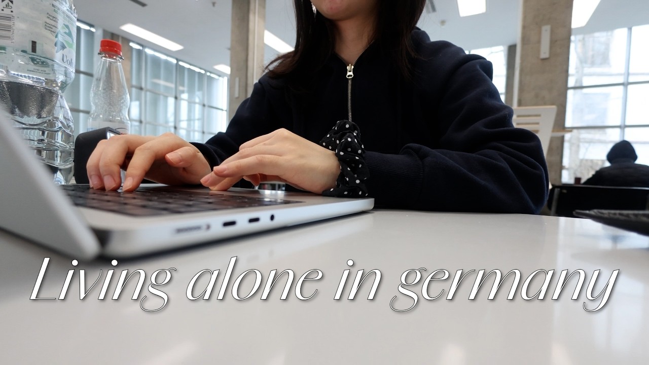 vlog🇩🇪독일유학.. 공부 많이 된다.