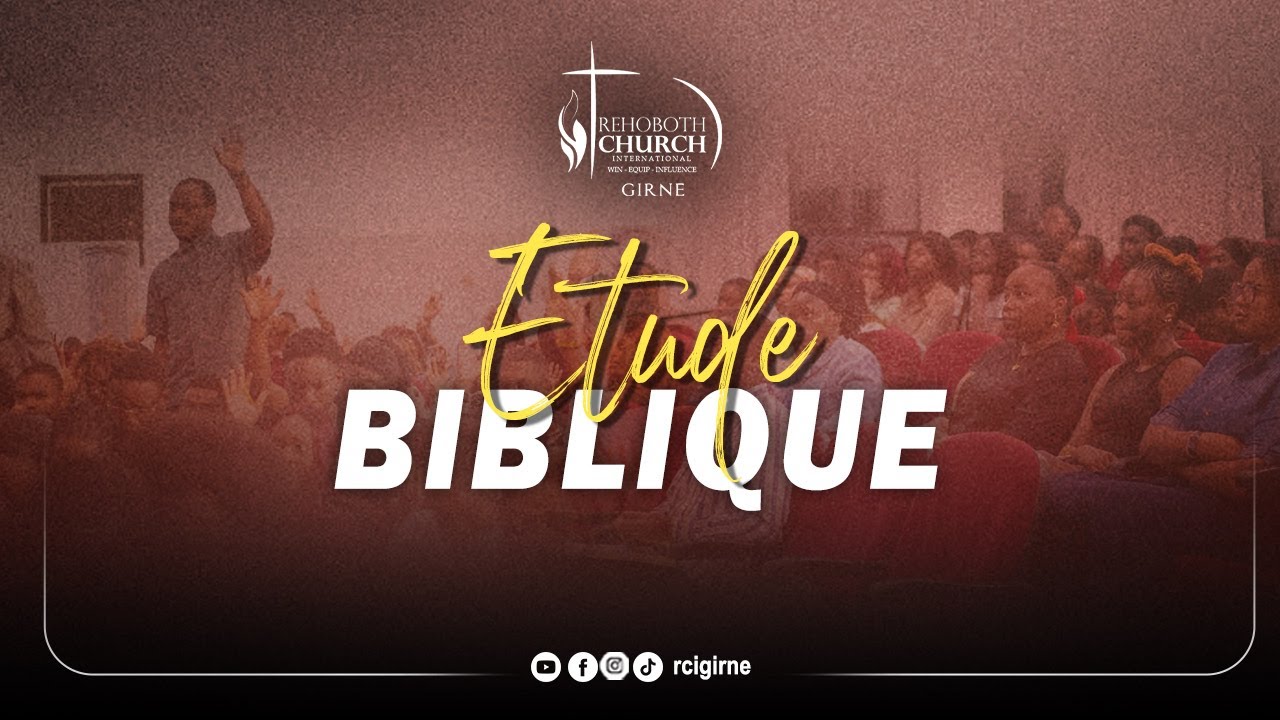 ETUDE BIBLIQUE || PASTEUR JEAN MASUDI || LES COMBATS AUXQUELS LE CHRETIEN FAIT FACE