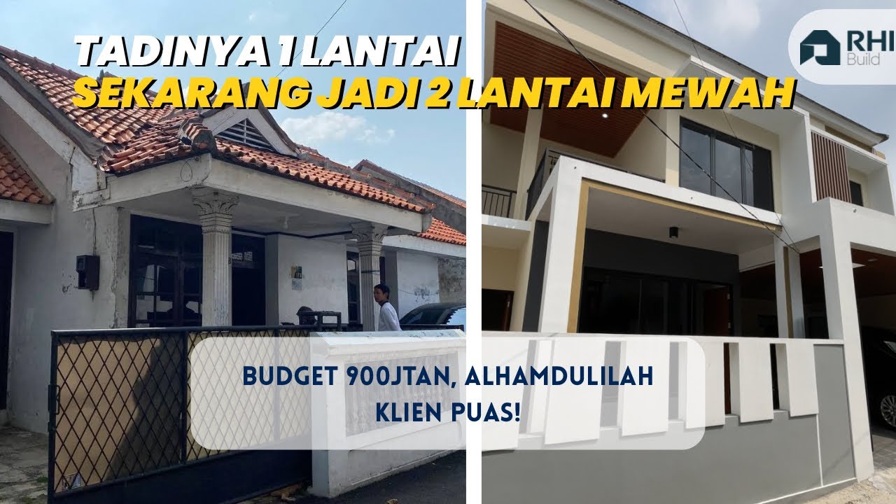 Serah Terima Renovasi Rumah Mewah: Dari 1 Lantai Jadi 2 Lantai Elegan | Cipinang Muara