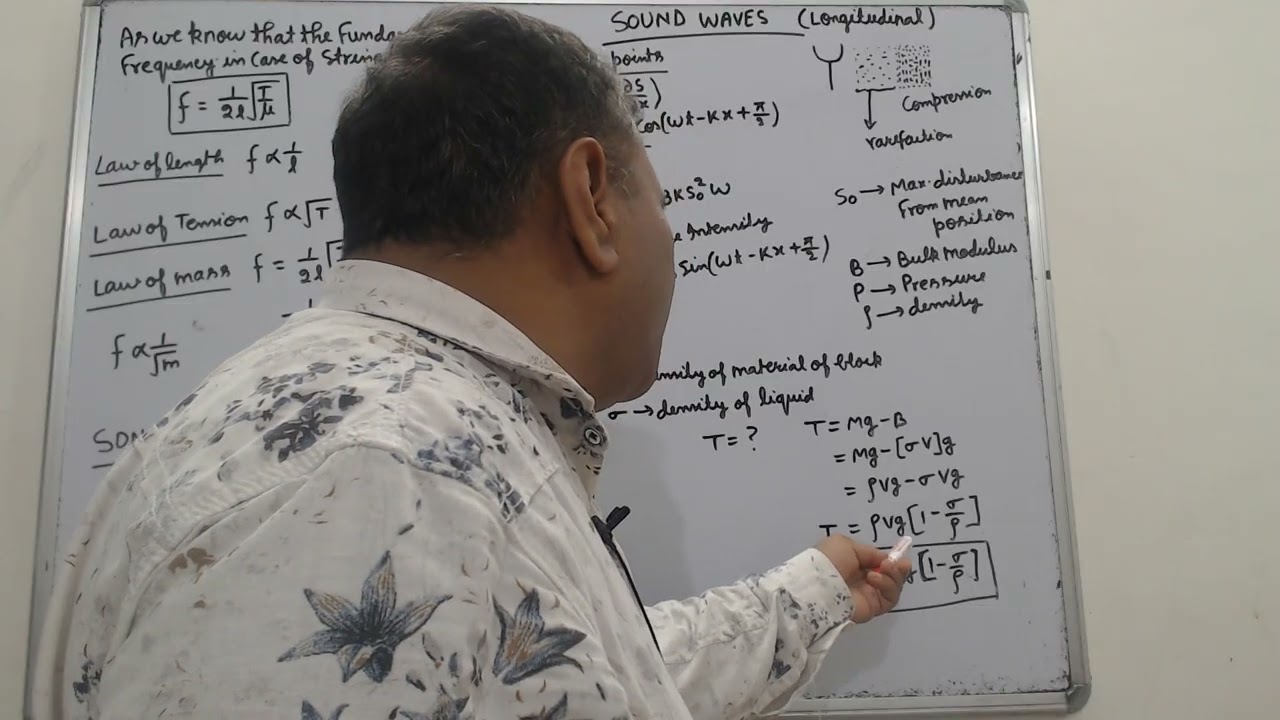 WAVE MOTION-IMPORTANT POINTS REGARDING WAVE MOTION BY OJHA SIR