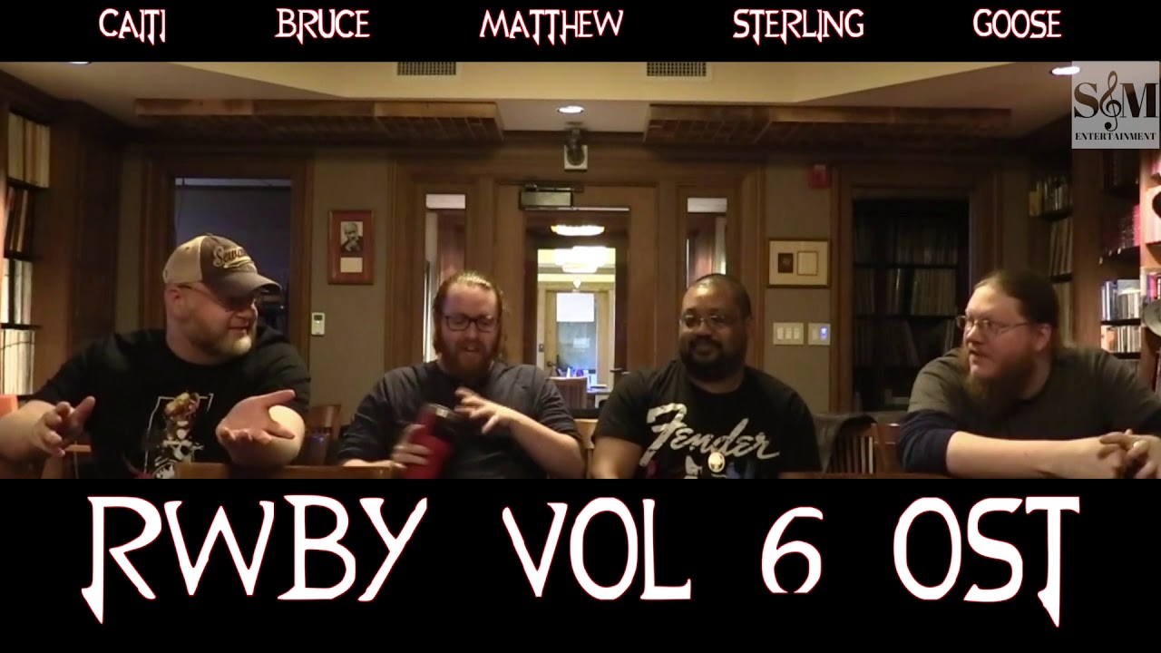 Musicians *REVIEW* RWBY Vol 6 OST (incl. acoustic track & 2 scores)