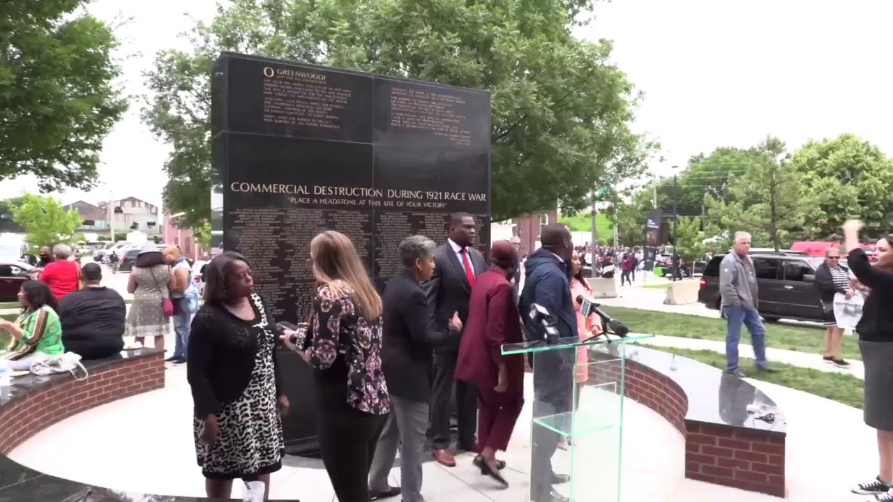 Black Oklahoma legislators speak at Tulsa's Greenwood Cultural Center