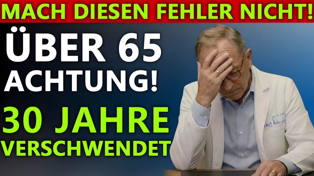 Ich bin 60... Ich habe 30 Jahre gebraucht, um das zu lernen (Macht nicht dieselben Fehler).