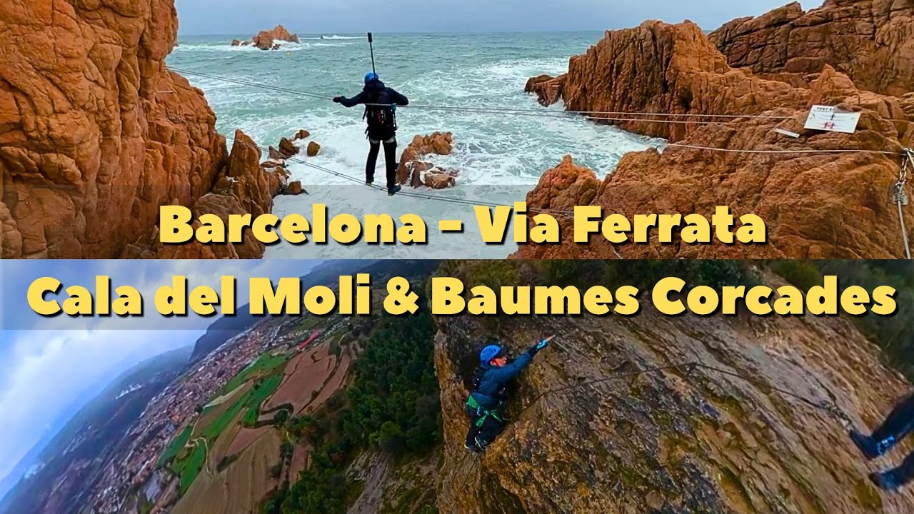 Barcelona Via Ferrata | Cala del Moli & Baumes Corcades