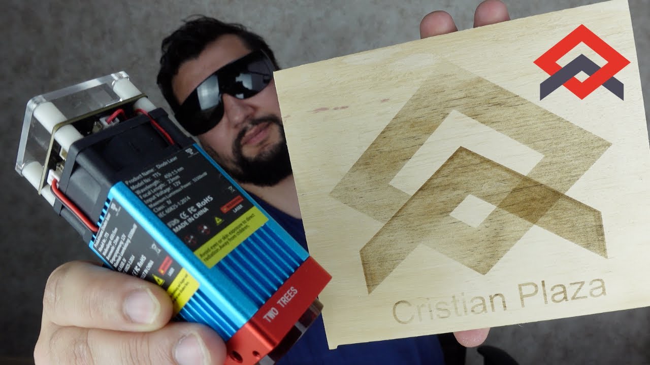 Graba y Corta usando LASER! Two Trees TTS 55 Pro