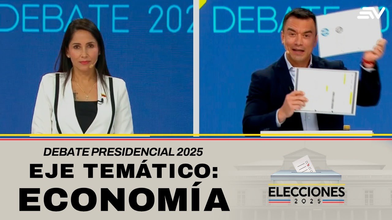 Eje Temático Economía y Empleo - Debate Presidencial 2025 | Elecciones 2025 | Ecuavisa