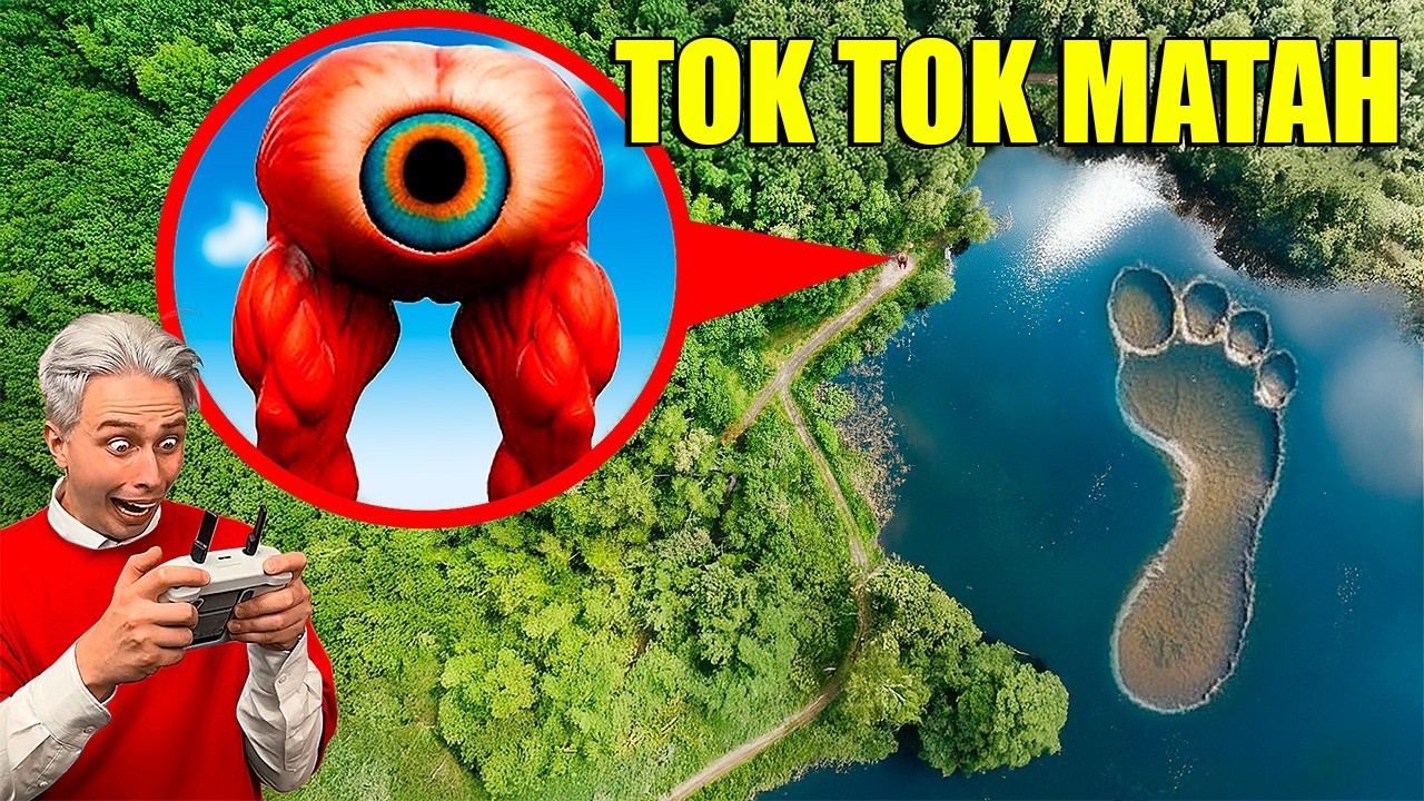 мой дрон снял TOK TOK MATAH в Реальной Жизни!