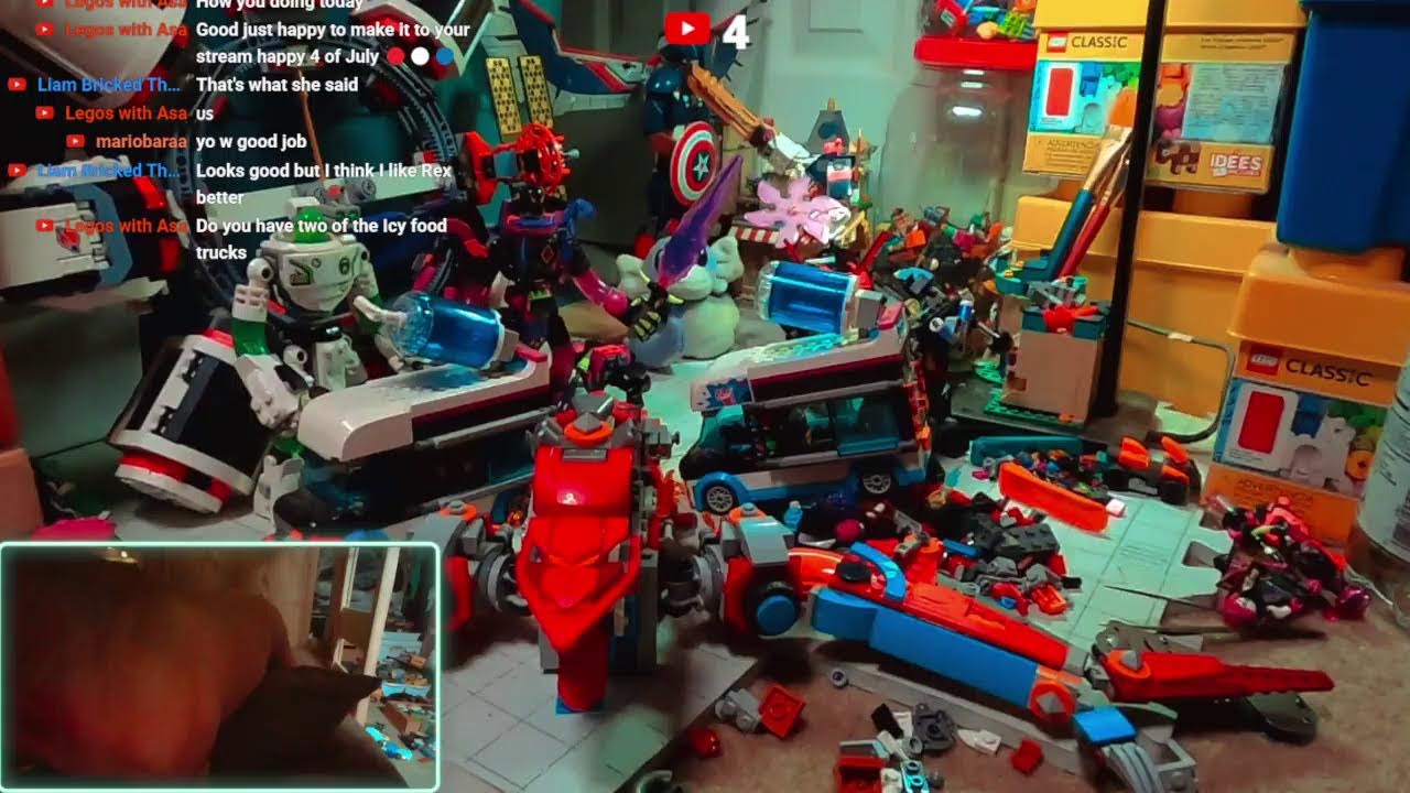 Neowulf Celebrates July 4th and Builds Lego Set 71484!!! #lego #legoaddict #afol #neowulf420