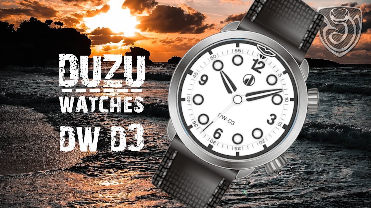 Обзор прототипа дайверских часов DUZU DW-D3