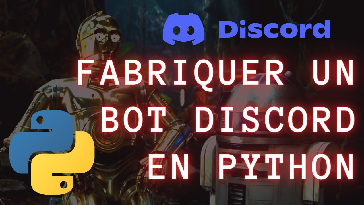 132 - Python - Comment fabriquer un bot pour Discord en Python