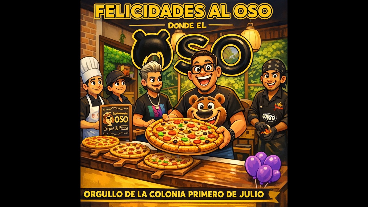 DONDE EL OSO, FELICIDADES