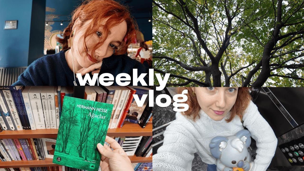 weekly vlog I taşındım, boş ev turu, kaotik bir hafta ve kitaplar