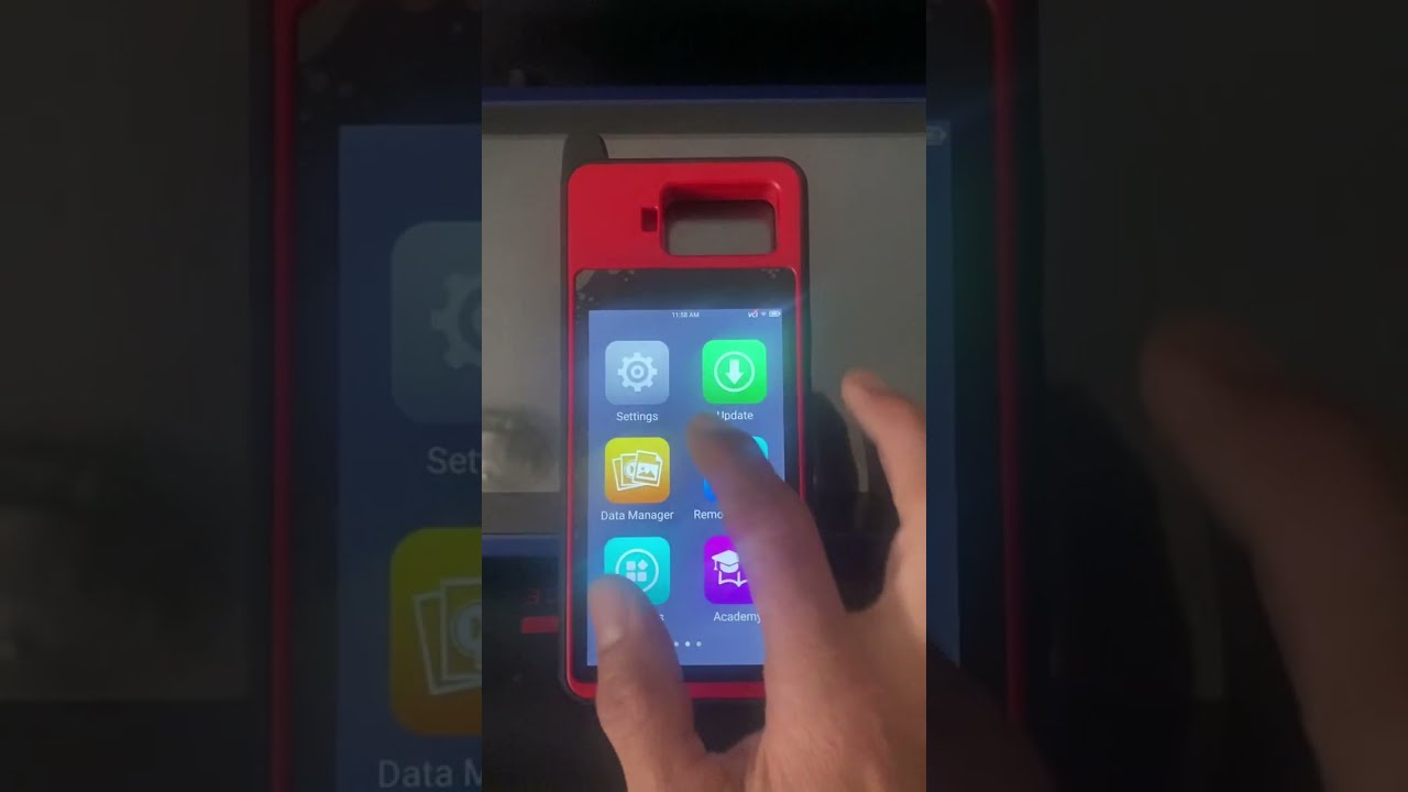 Как настроить сетевые параметры на Autel KM100