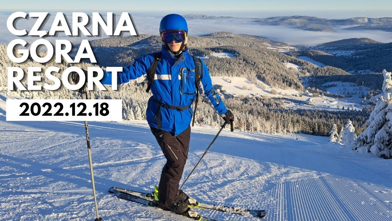 Czarna Góra (2022.12.18) @bartsbiker #czarnagoraresort #ski #gopro #naczarnej