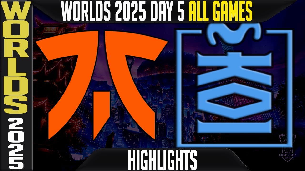 FNC vs MKOI Highlights ALL GAMES | Worlds 2025 Day 5 Swiss Stage | Fnatic vs Movistar KOI