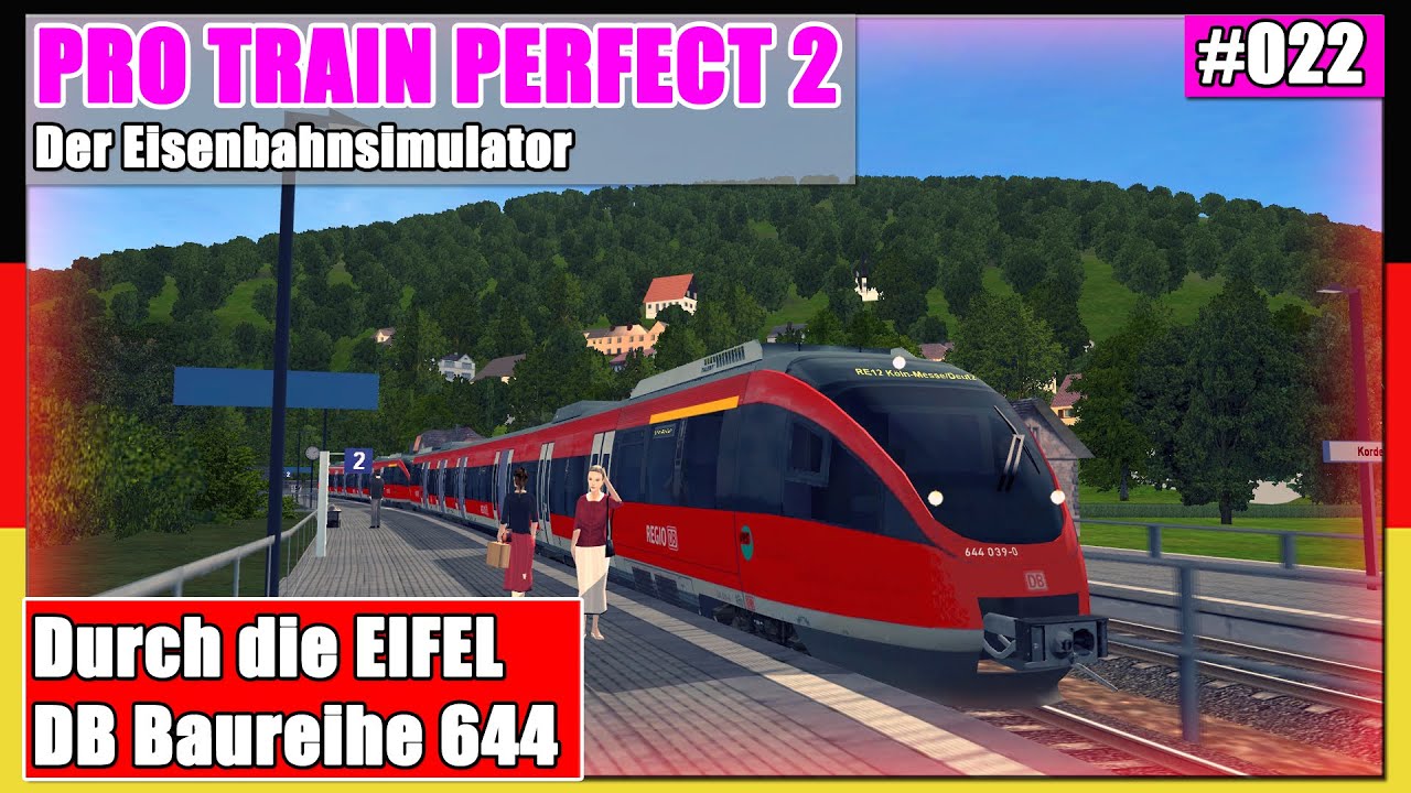 Pro Train Perfect 2 #022 | Durch die EIFEL im TALENT | DB Baureihe 644 | PTP 2 [Deutsch]