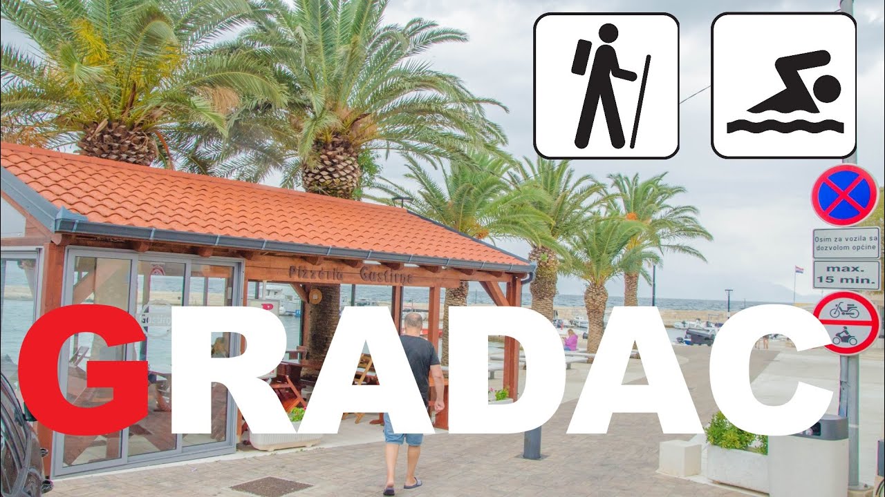 Gradac w październiku - atrakcje, plaże, palmy, góry, baza do zwiedzania Bośni, Dubrownika, Dalmacji
