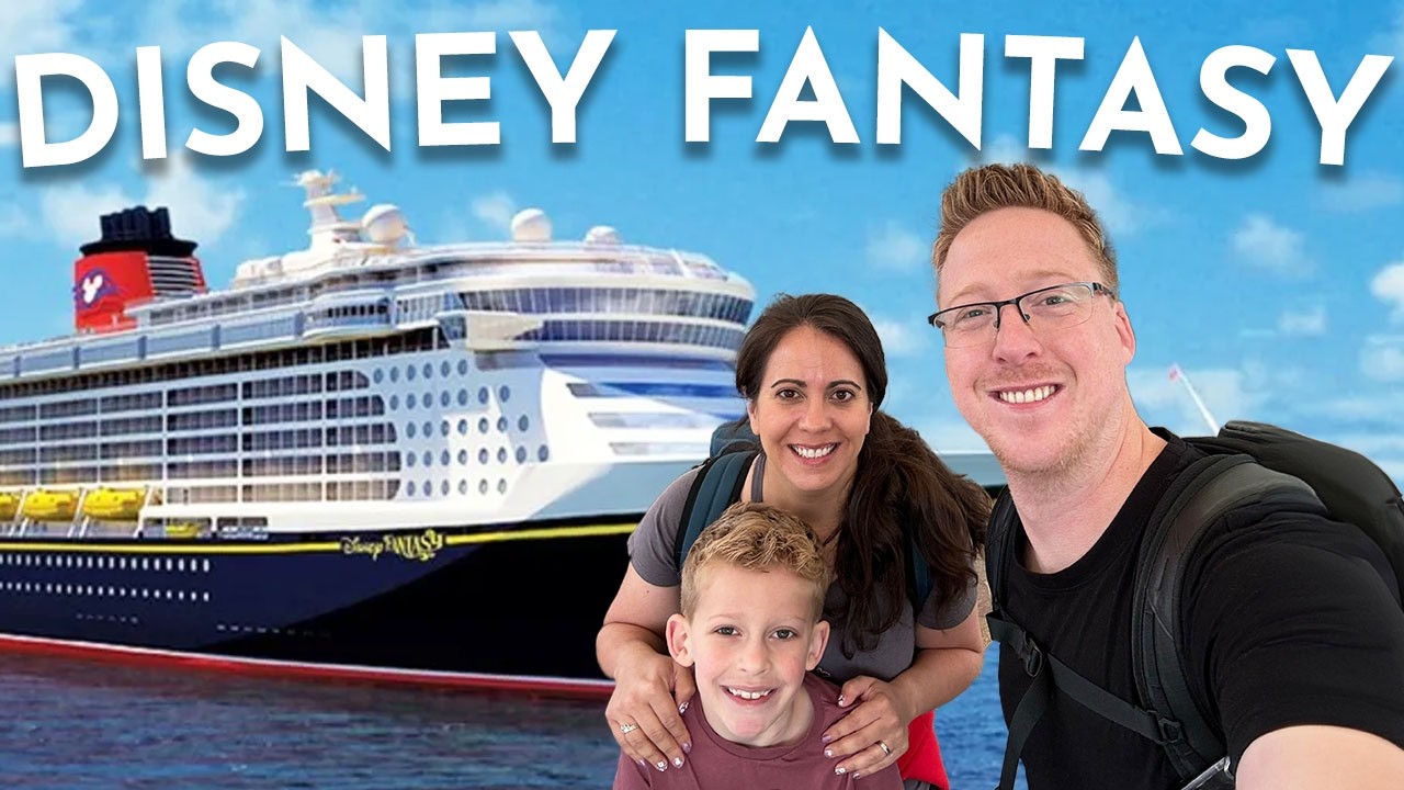 Our FIRST time on the DISNEY FANTASY! 🛳️ Embarkation Day | Disney Cruise Line