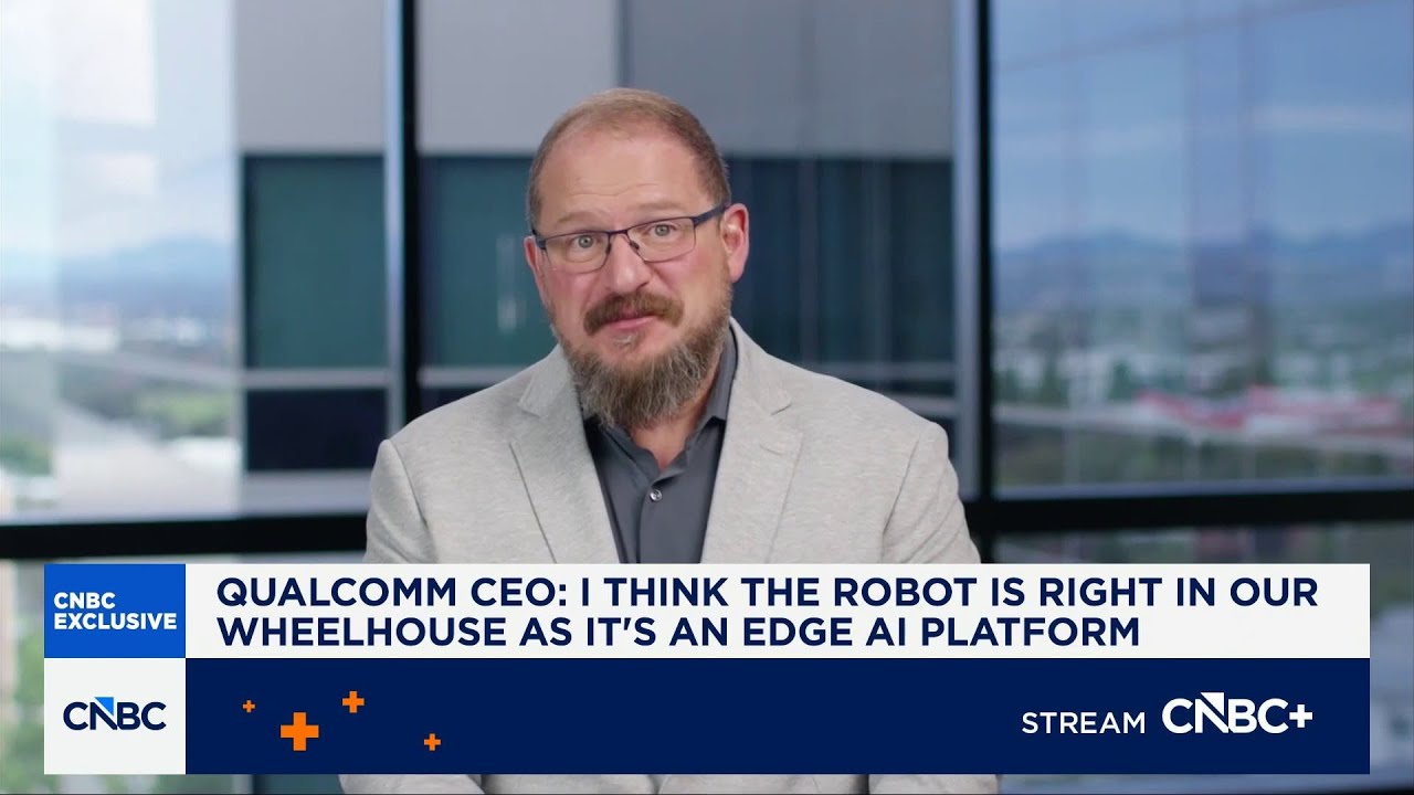 Qualcomm CEO: We believe we&rsquo;ll be successful in robotics for the same reason we succeeded in autos