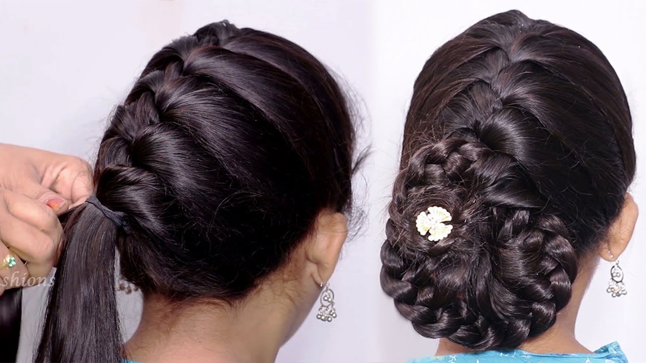 Bridal Hairstyle For Long Hair / Wedding Updo Tutorial / She Fashions / Hairstyles