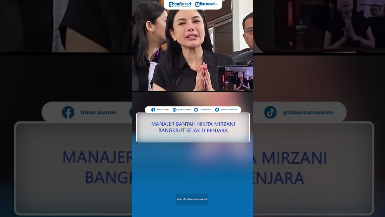 MANAJER Bantah Nikita Mirzani Bangkrut Sejak Dipenjara, Aduh Hoaks Itu!