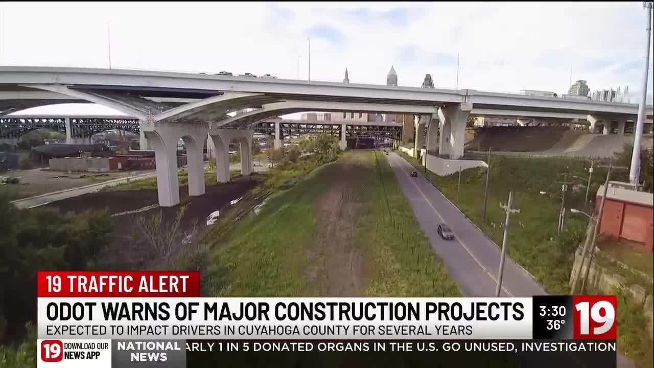 ODOT warns of major construction projects