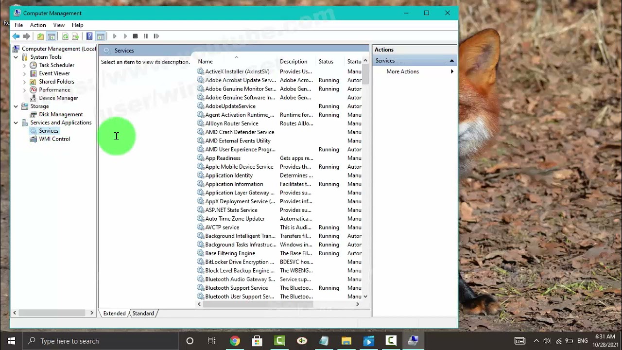Windows 10 Home : How to Start or Stop Capability Access Manager Service