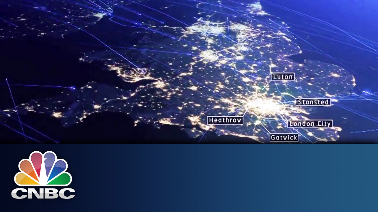 Air Traffic Control over United Kingdom | CNBC International