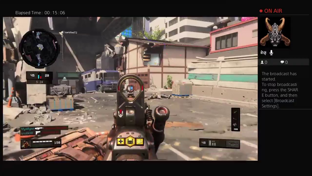 sarkified72's Live PS4 Broadcast