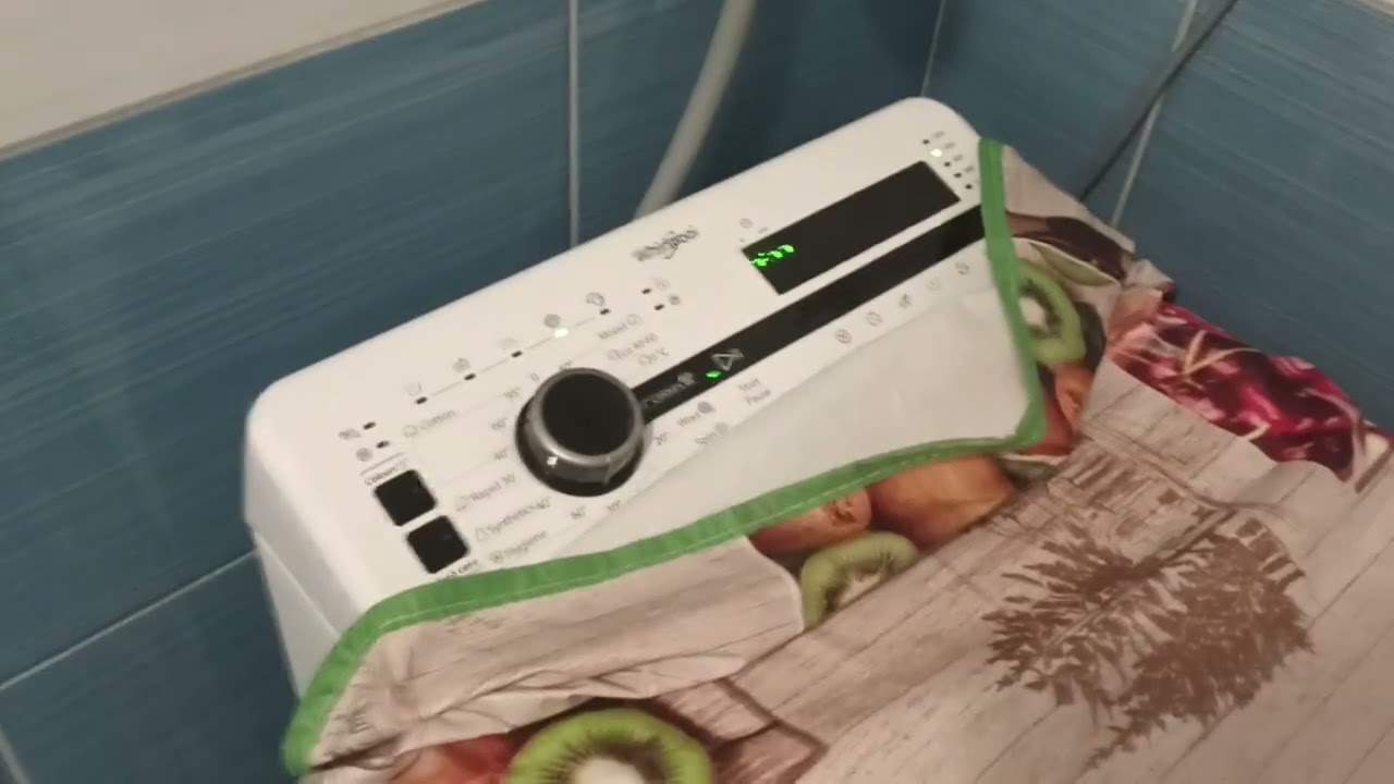 Whirlpool TDLRB6240SS - Very unbalanced 1000rpm (900rpm) spin *bangs on sides on auto drum position*